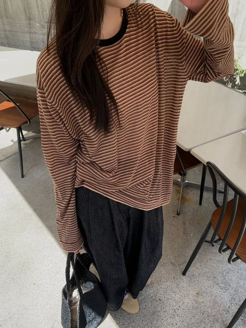 브루넬로쿠치넬리 입체 턱 디테일 와이드 데님 팬츠 상세 이미지 76