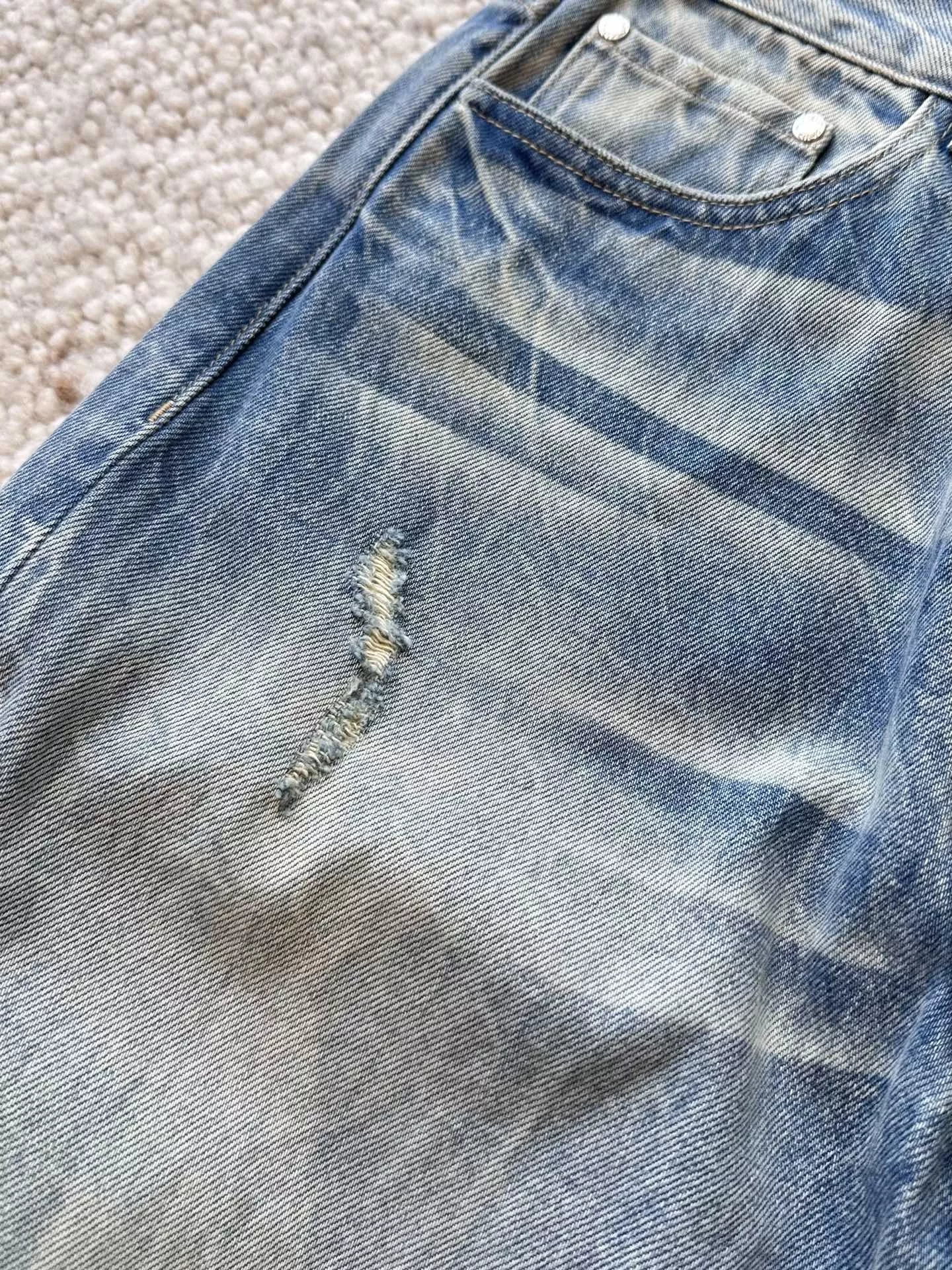 아크네스튜디오 워싱 와이드 데님 팬츠 상세 이미지 55