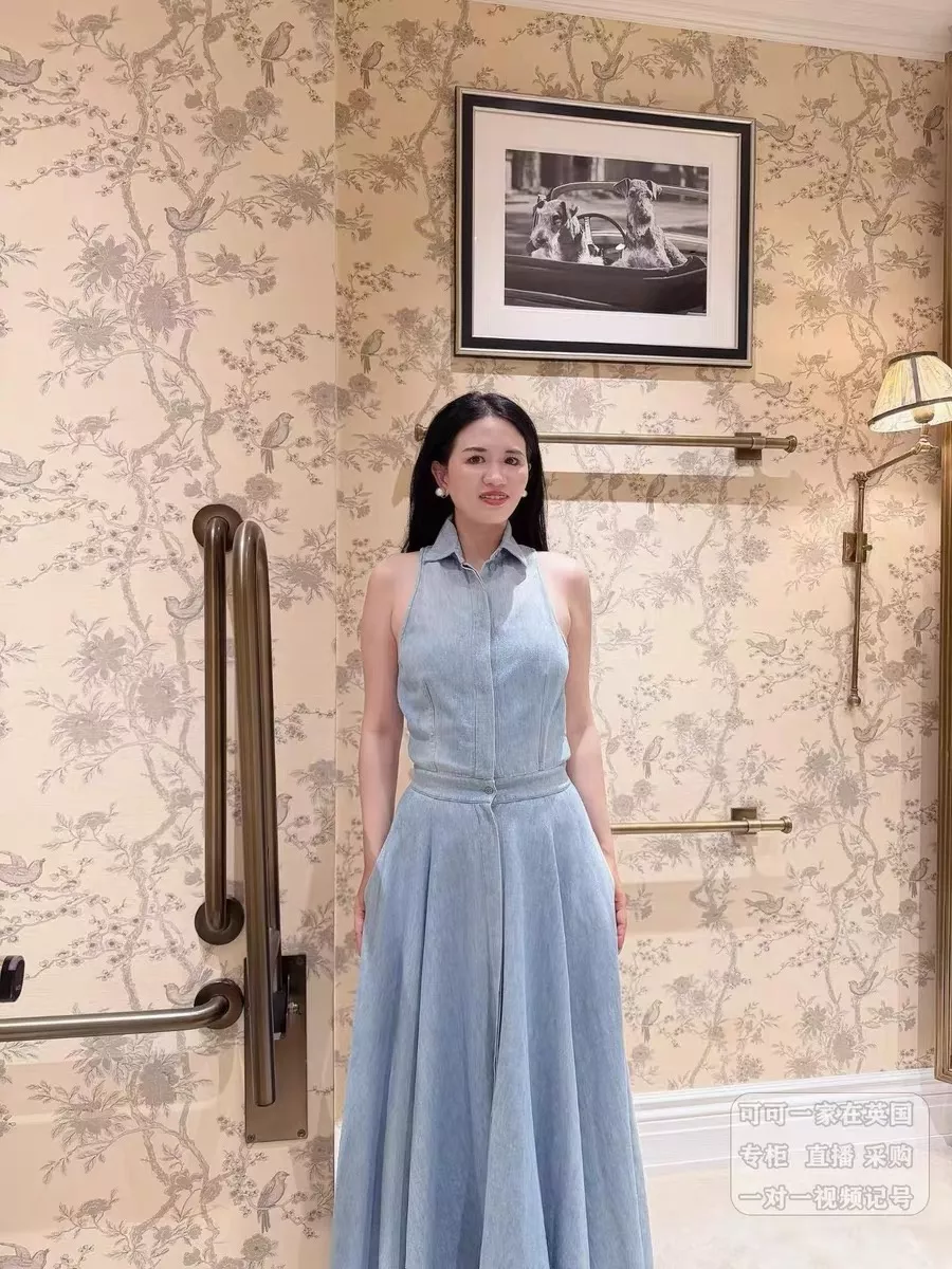 랄프로렌 데님 민소매 원피스 상세 이미지 12