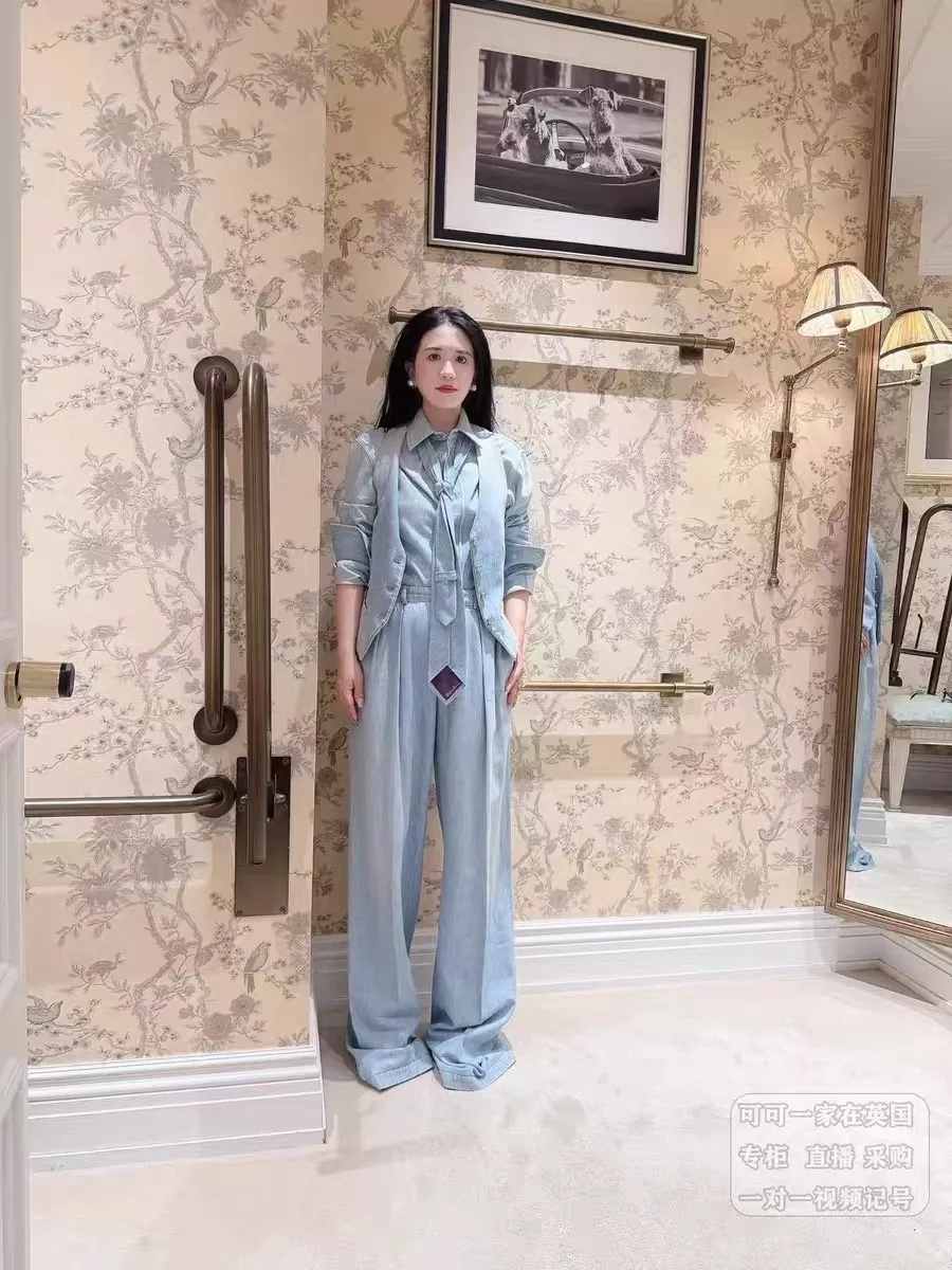 랄프로렌 워싱 와이드 데님 팬츠 상세 이미지 10