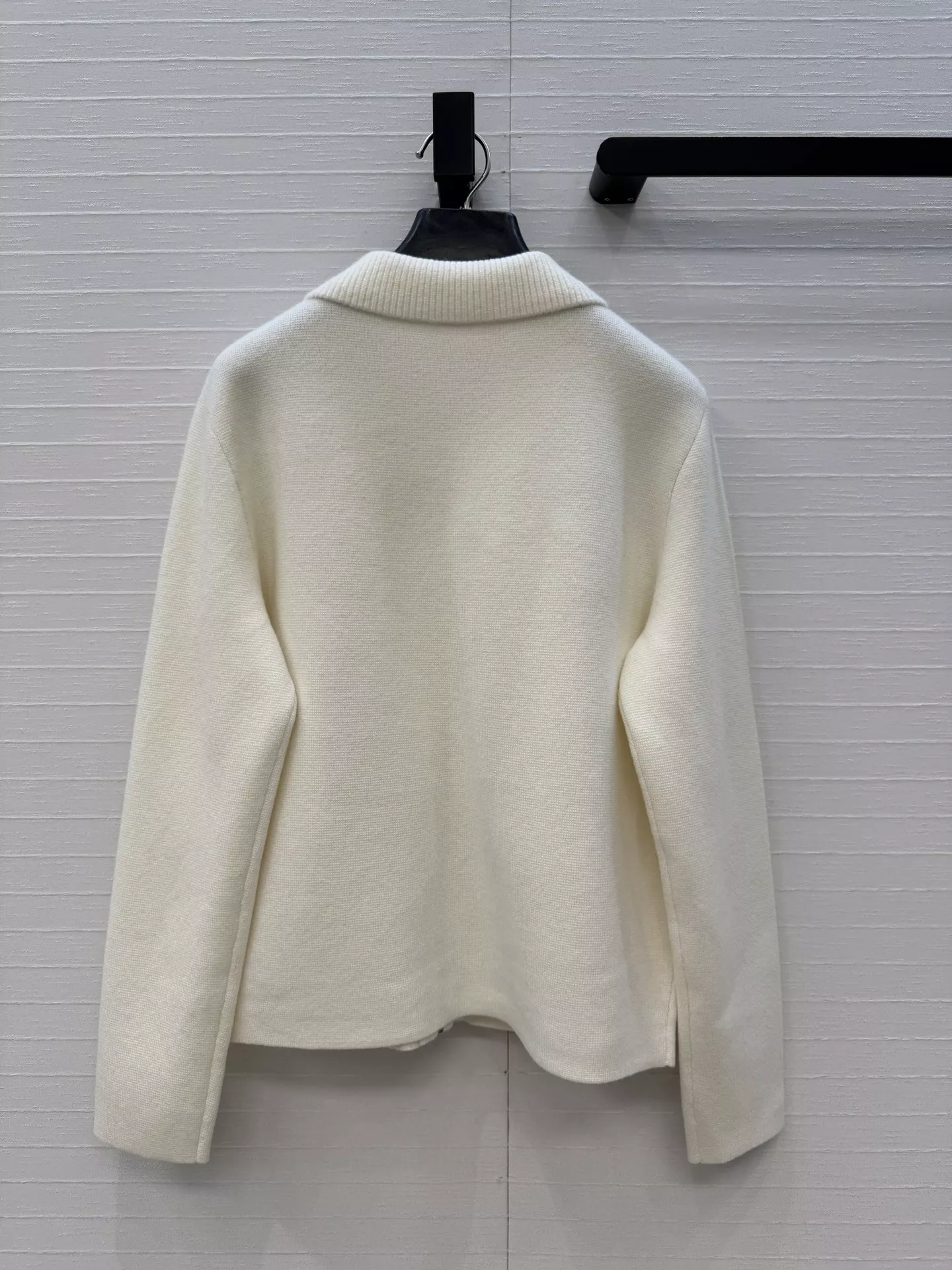 에르메스 클래식 플립 칼라 캐시미어 재킷 상세 이미지 9