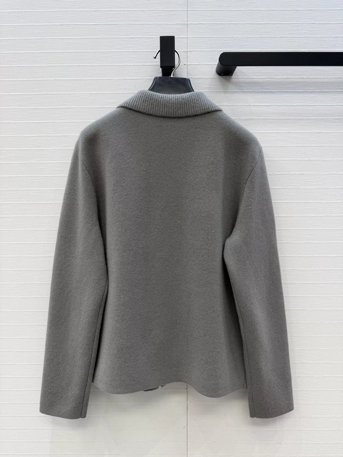 에르메스 클래식 플립 칼라 집업 재킷 상세 이미지 9