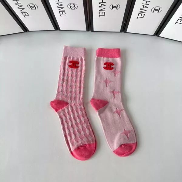 샤넬 캐시미어 장목 양말