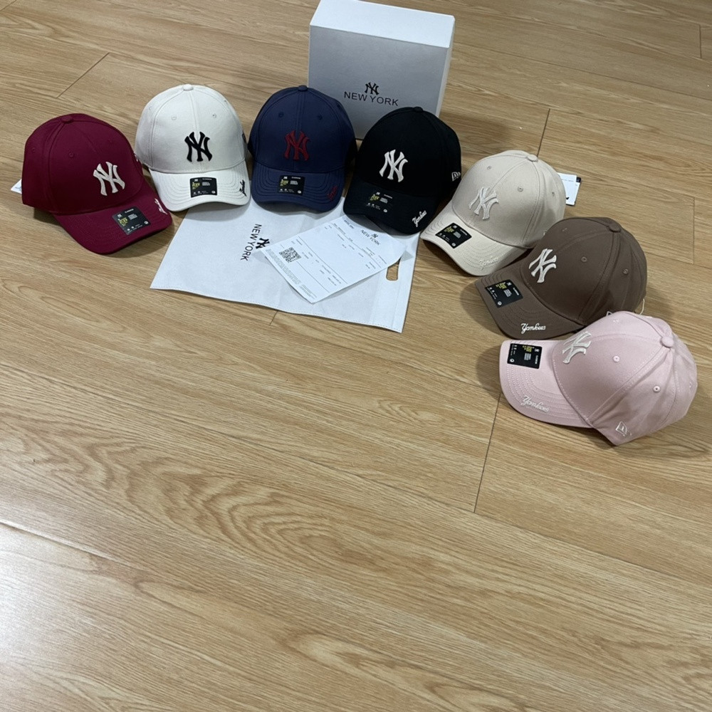 엠엘비 NY 로고 자수 볼캡