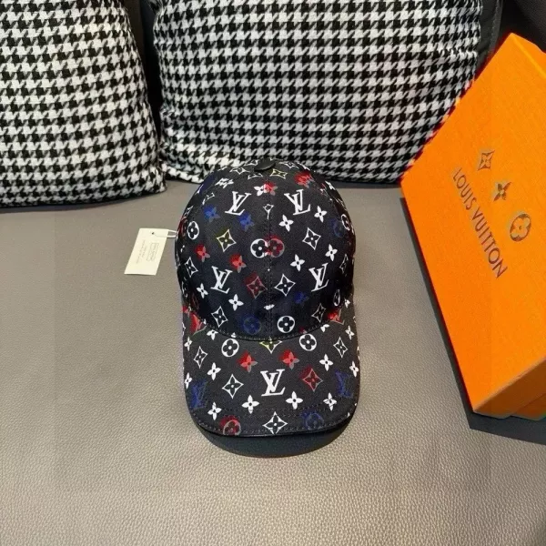 루이비통 모노그램 프린트 볼캡