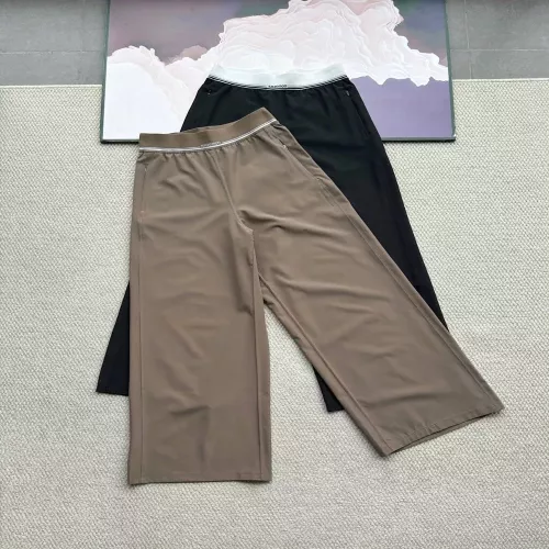 룰루레몬 여성용 하이라이즈 와이드 캐주얼 팬츠