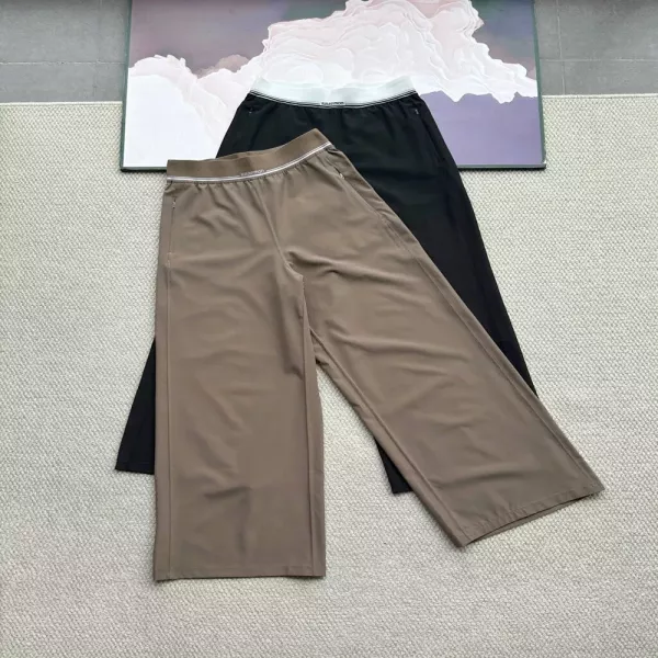 룰루레몬 여성용 하이라이즈 와이드 캐주얼 팬츠