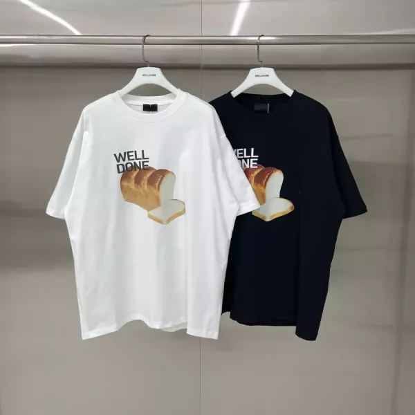 웰던 오버핏 라운드넥 반소매 티셔츠