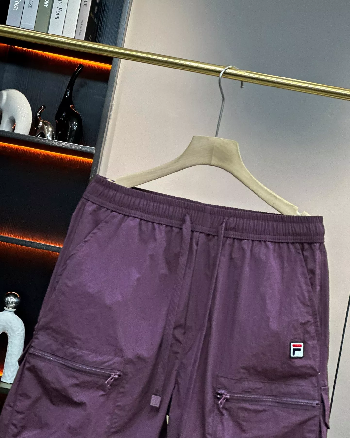 휠라 남성 캐주얼 스포츠 카고 반바지 상세 이미지 24