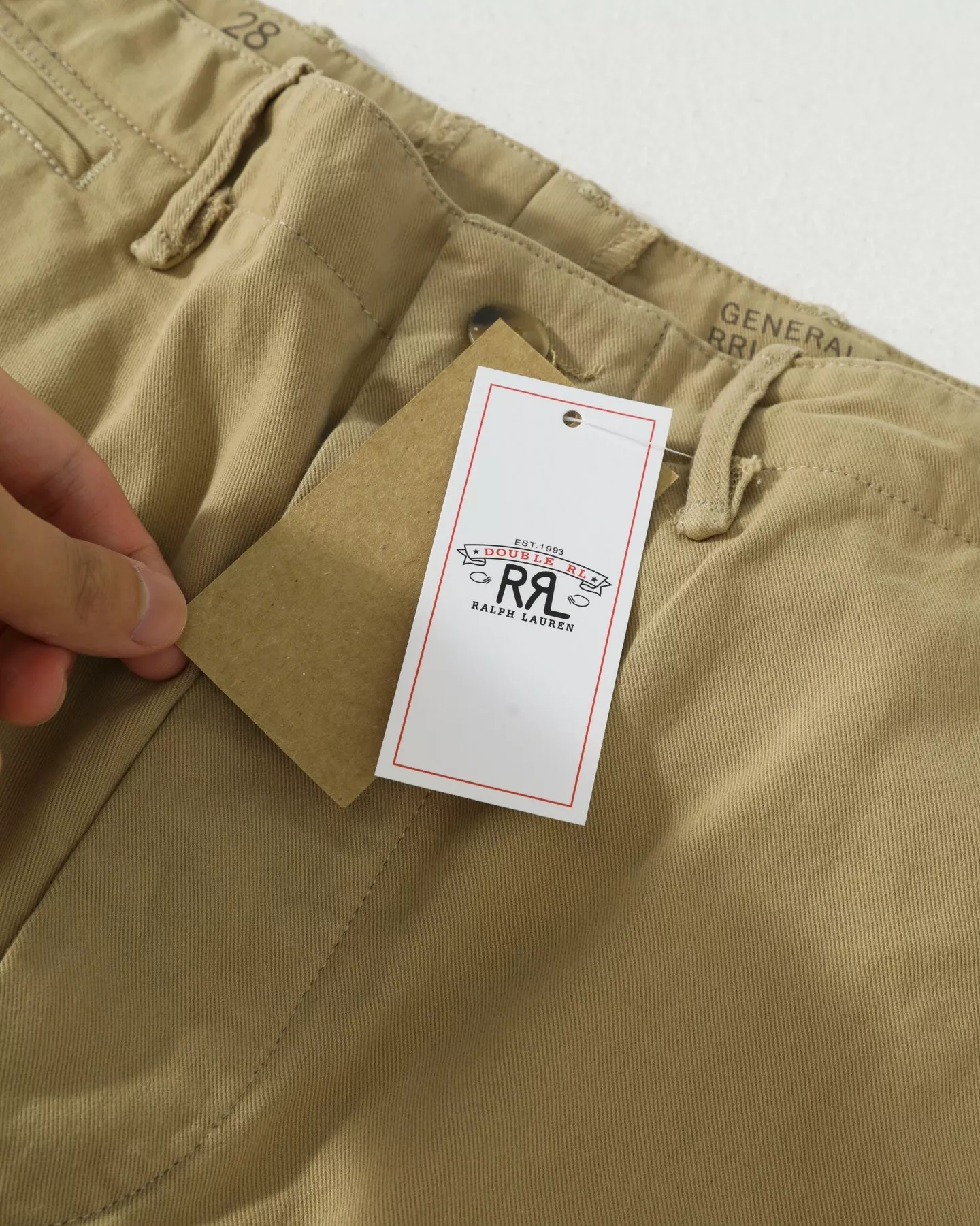 랄프로렌 RRL 빈티지 워싱 워크웨어 쇼츠 상세 이미지 14