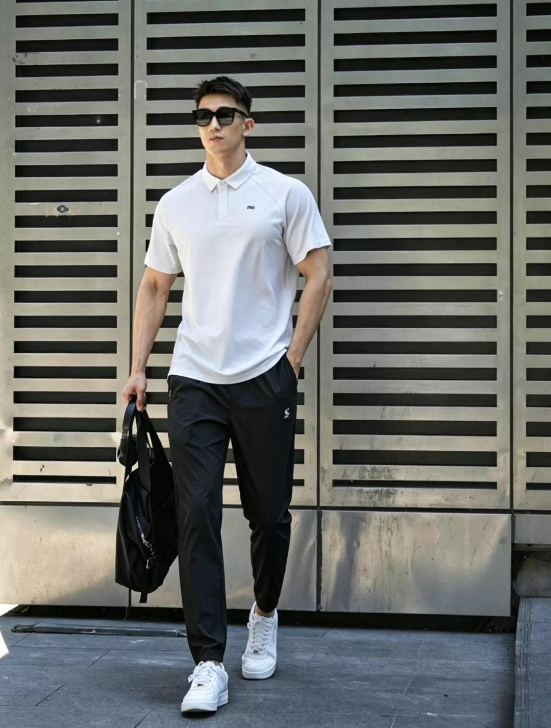 랄프로렌 자수 로고 캐쥬얼 롱팬츠 상세 이미지 8