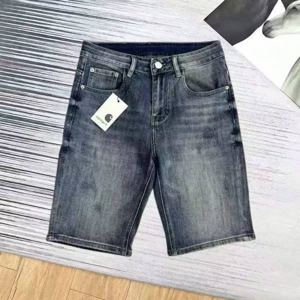 펜디 데님 하프 팬츠