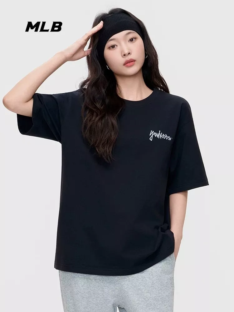 엠엘비 그래피티 백로고 라운드넥 반소매 티셔츠 상세 이미지 27
