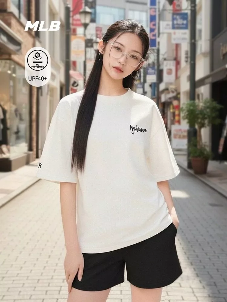 엠엘비 그래피티 백로고 라운드넥 반소매 티셔츠 상세 이미지 25
