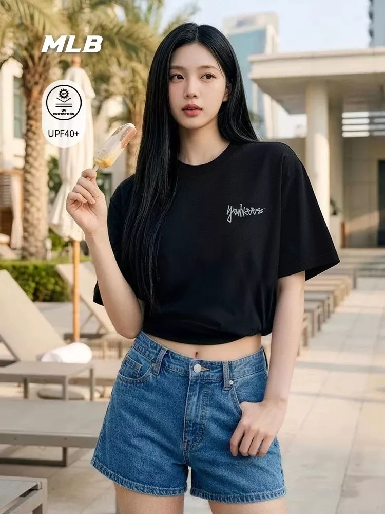 엠엘비 그래피티 백로고 라운드넥 반소매 티셔츠 상세 이미지 26