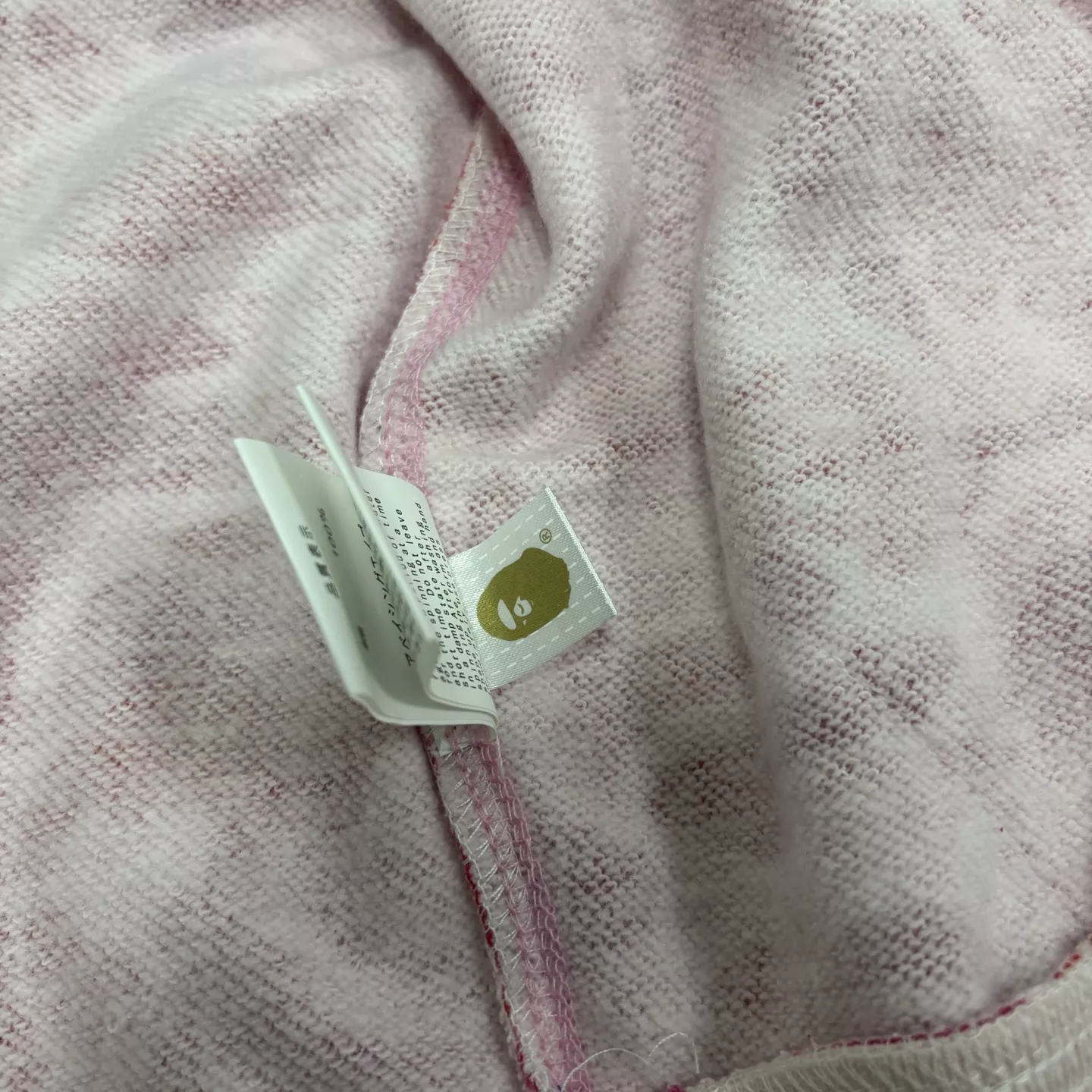 베이프 카무플라주 배색 집업 아우터 상세 이미지 7