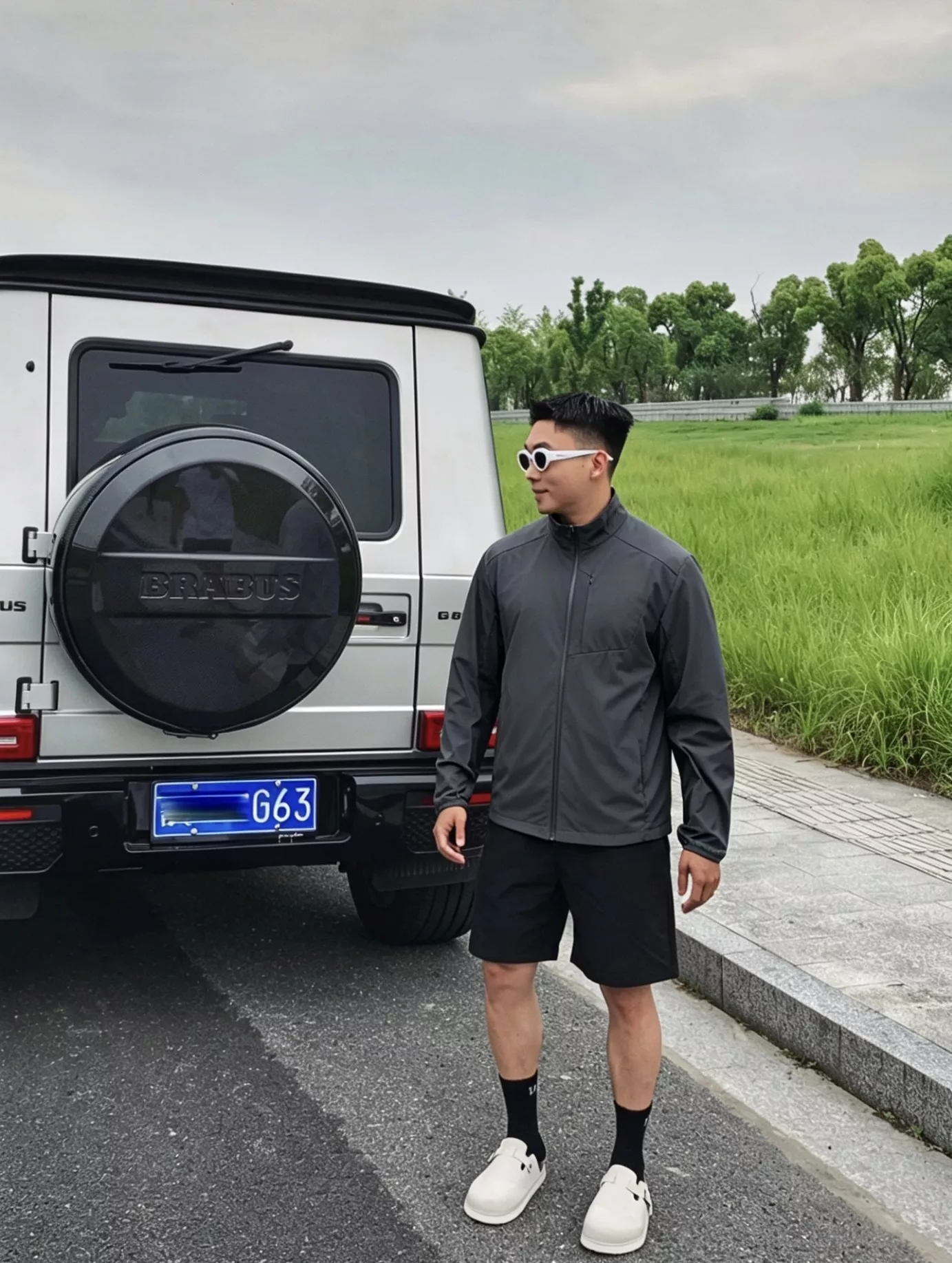 룰루레몬 남성용 스탠드칼라 아웃도어 속건 자외선 차단 재킷 상세 이미지 30