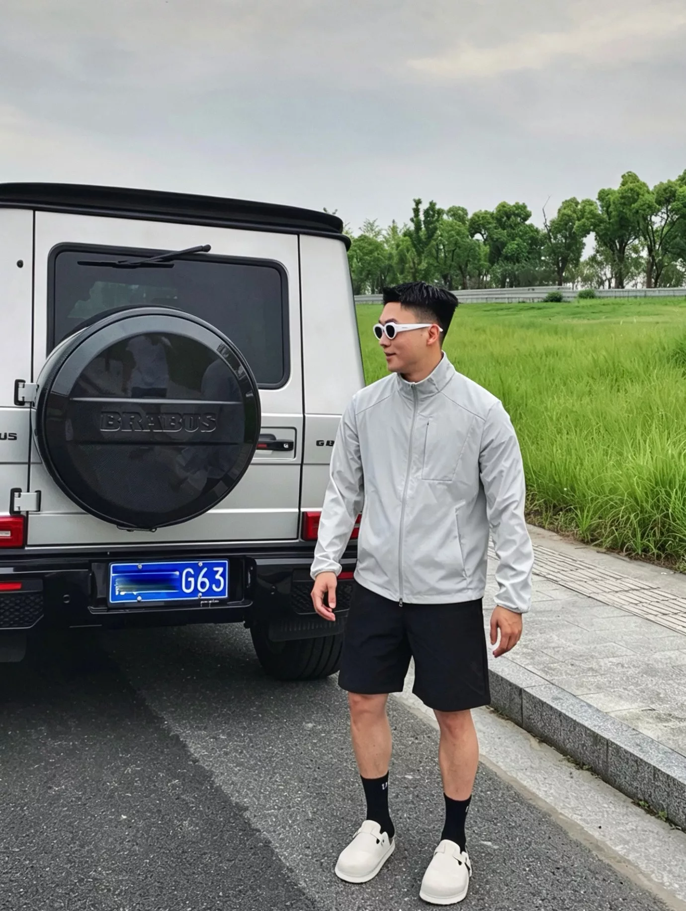 룰루레몬 남성용 스탠드칼라 아웃도어 속건 자외선 차단 재킷 상세 이미지 33
