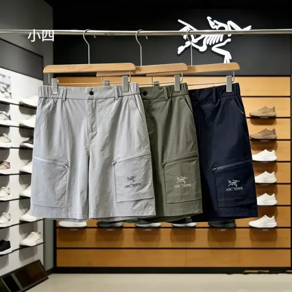 아크테릭스 비즈니스 캐주얼 밴딩 하프 팬츠
