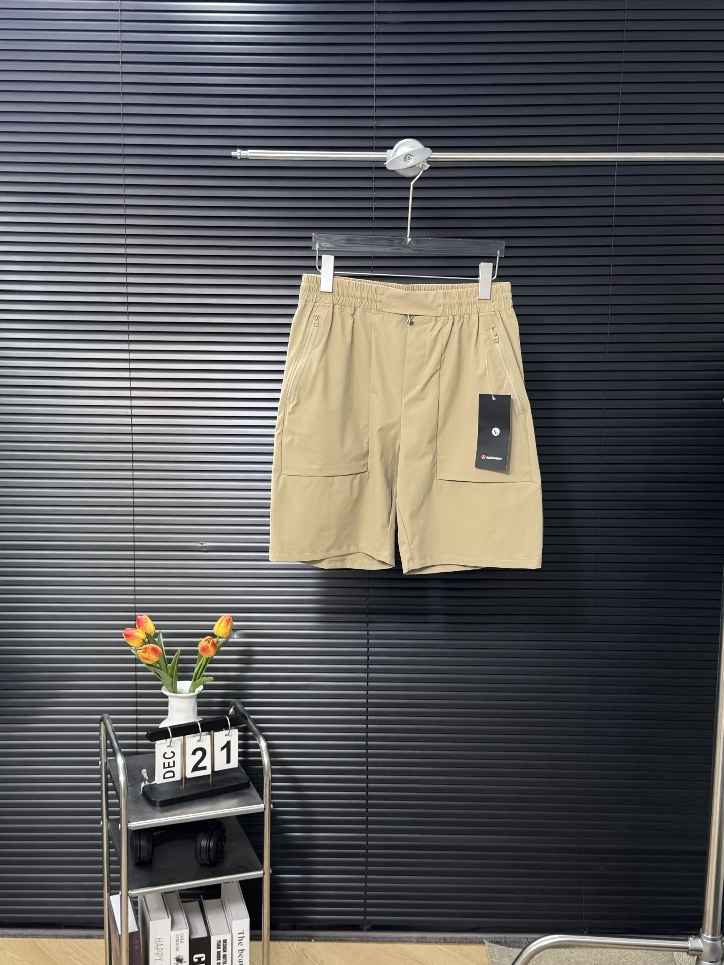 룰루레몬 남성용 기능성 하프 팬츠 상세 이미지 1