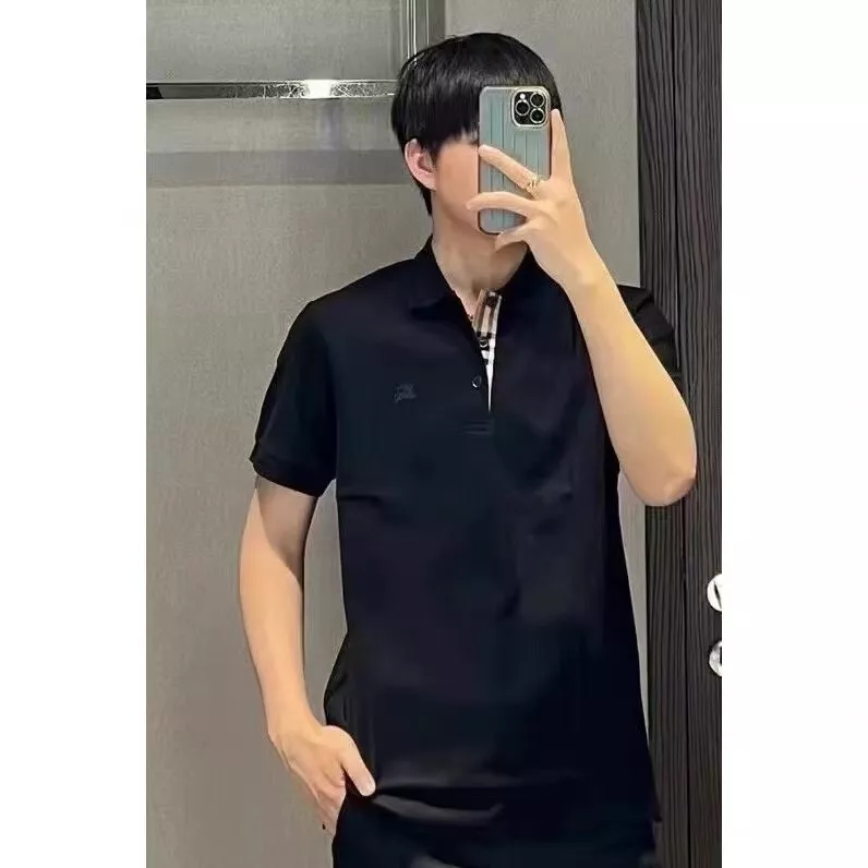 버버리 자수 로고 반소매 폴로 티셔츠 상세 이미지 25