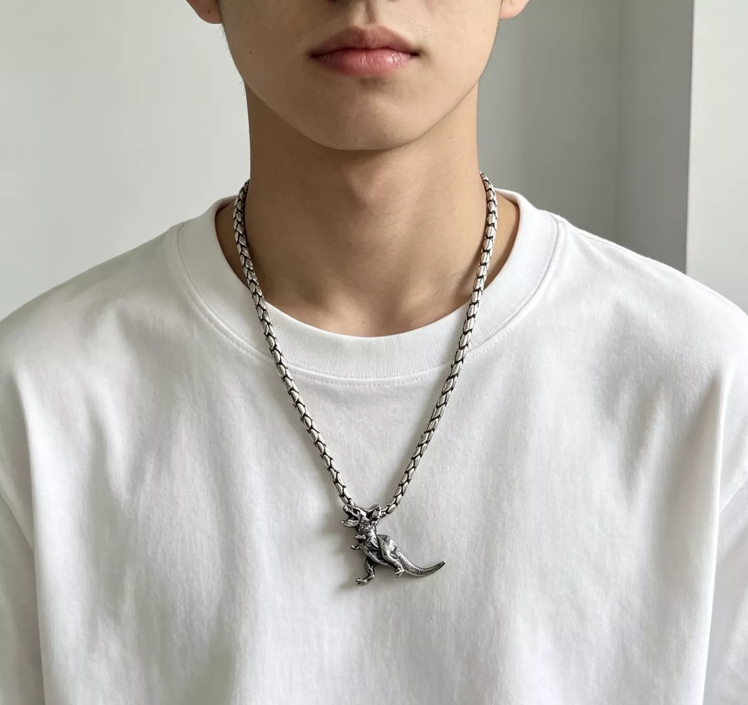 구찌 더블 G 디테일 빈티지 체인 목걸이 상세 이미지 5