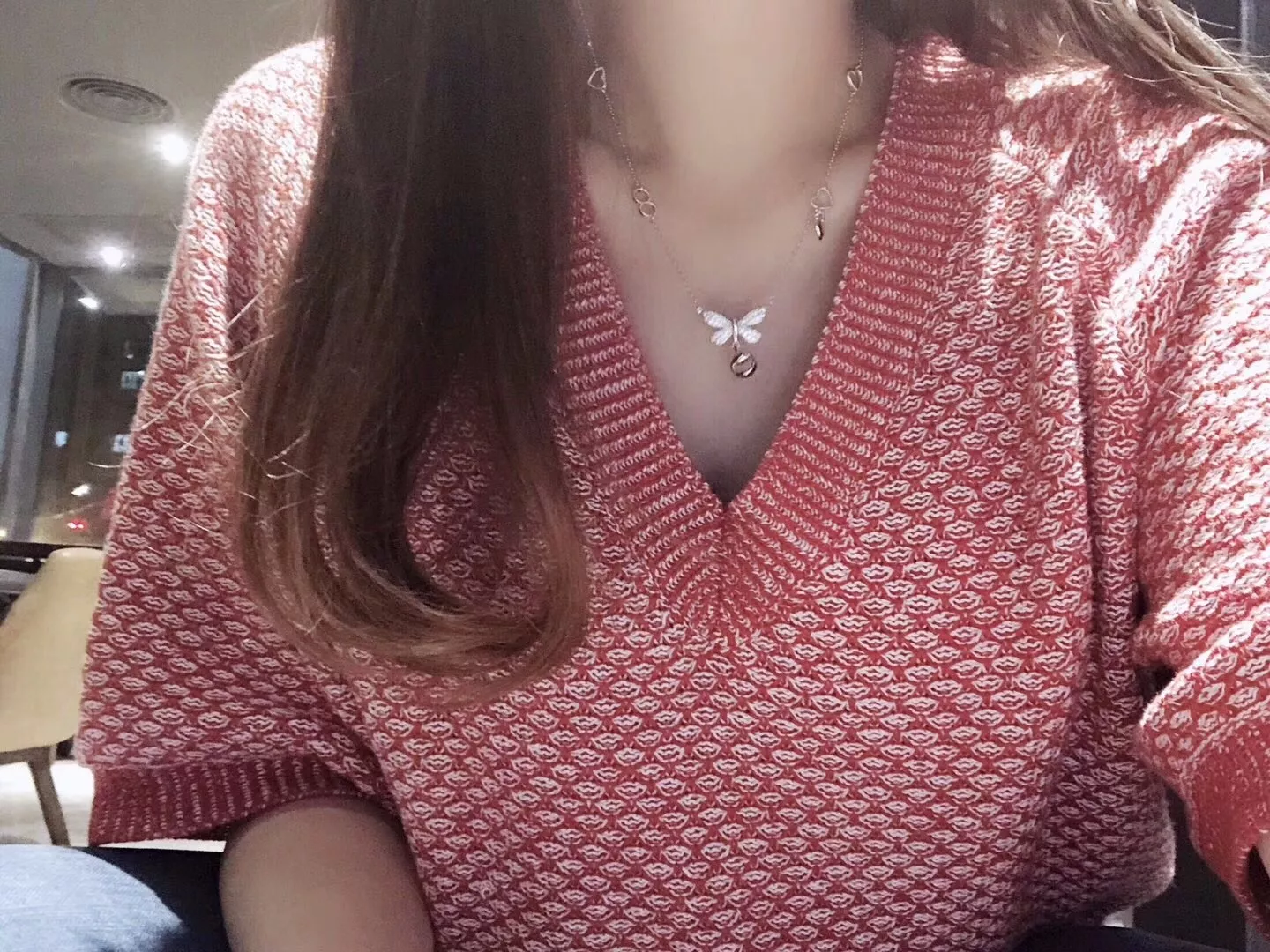 구찌 버터플라이 장식 목걸이 상세 이미지 5