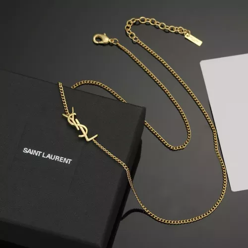 입생로랑 YSL 로고 목걸이