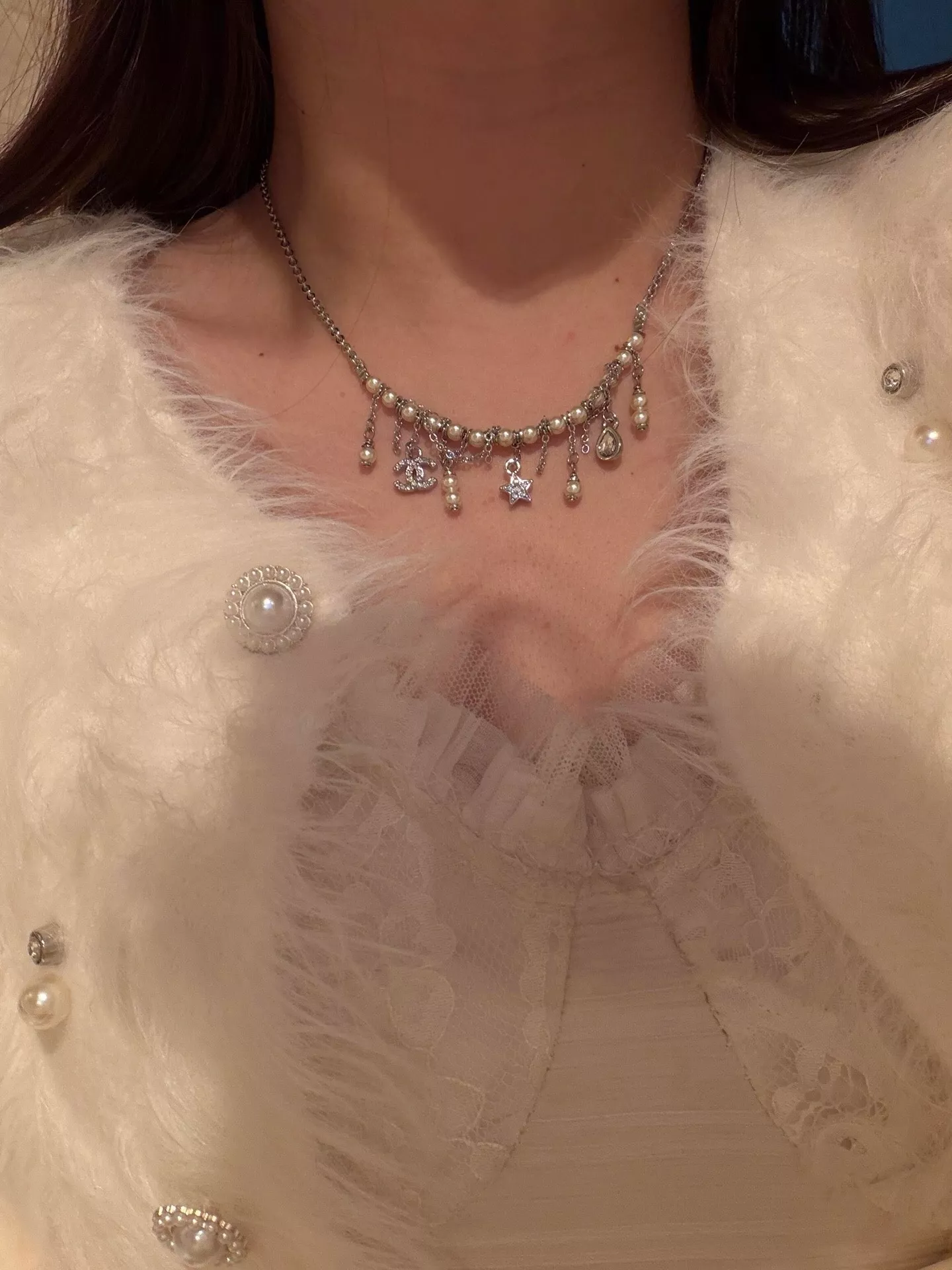 샤넬 태슬 장식 목걸이 상세 이미지 7