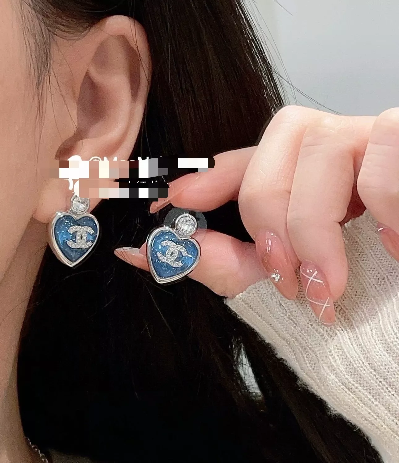 샤넬 하트 이어링 상세 이미지 8