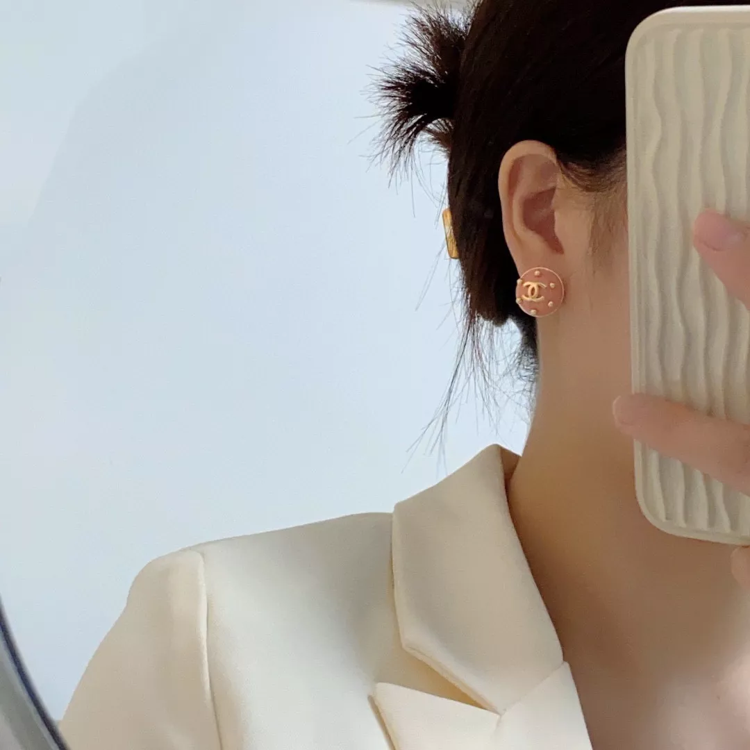 샤넬 더블 C 심플 이어링 상세 이미지 4