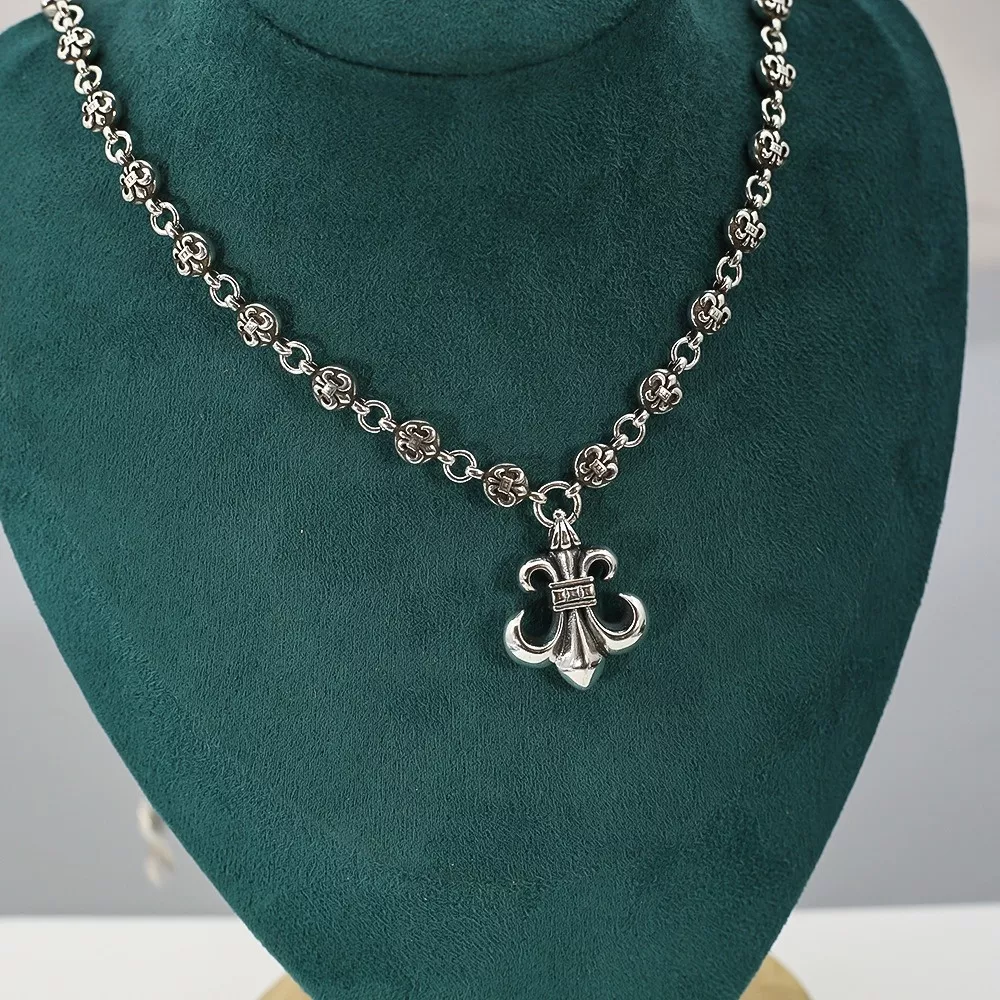 크롬하츠 선앵커 펜던트 장식 볼체인 목걸이 상세 이미지 3