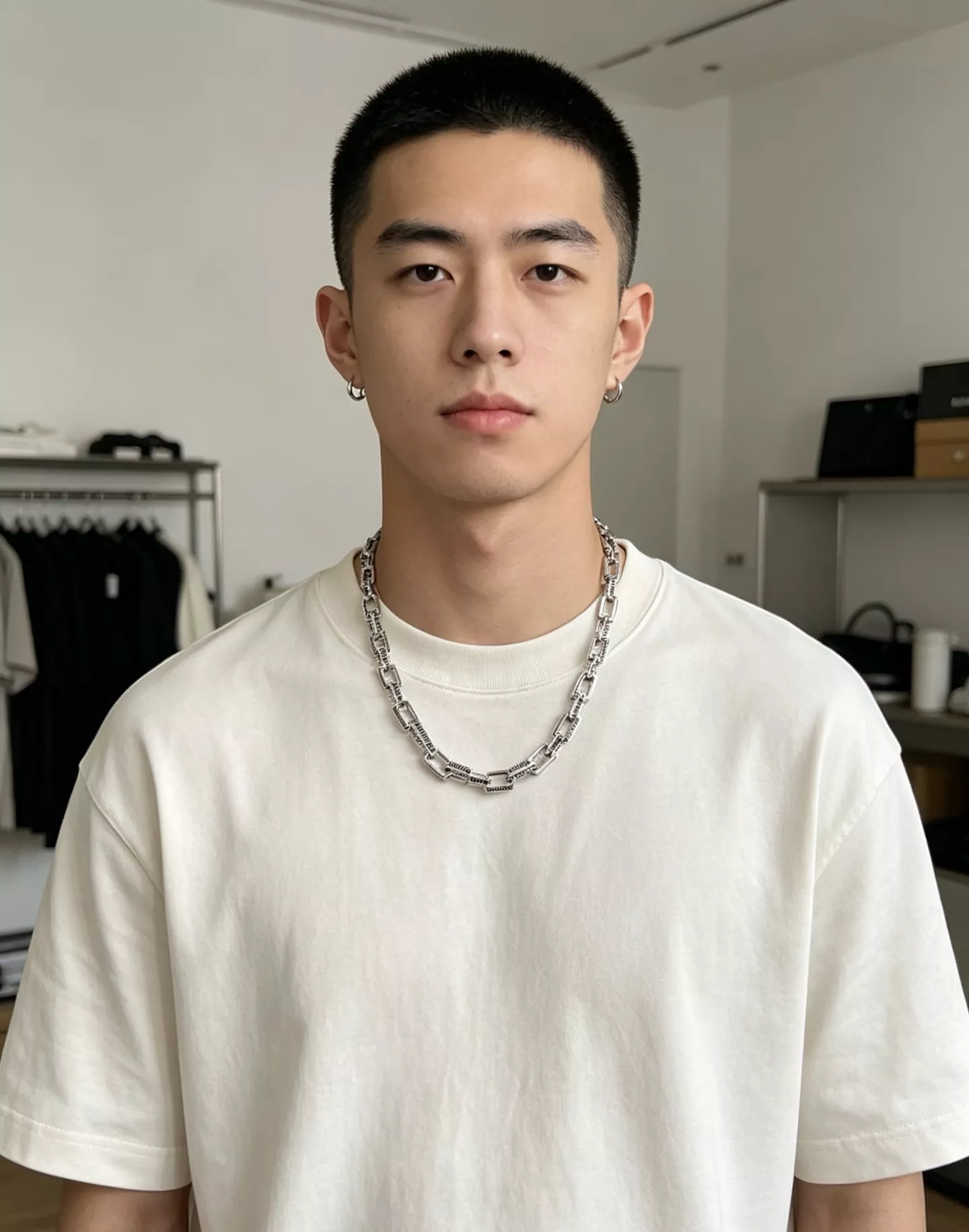 구찌 앵거 포레스트 더블 G 체인 목걸이 상세 이미지 4