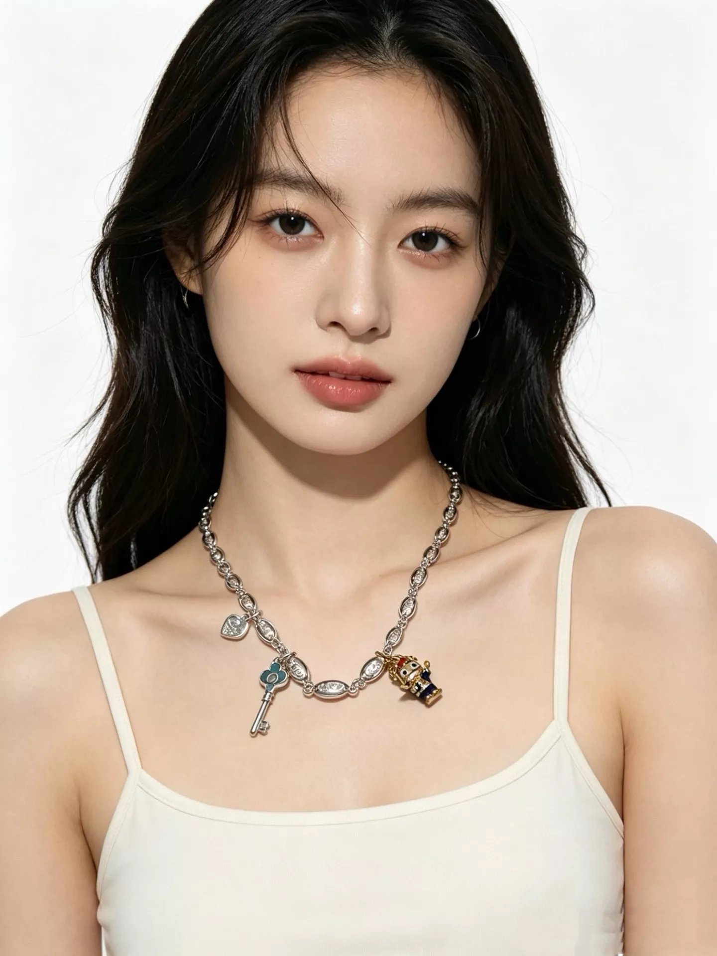 티파니앤코 빈티지 무드 실버 체인 목걸이 상세 이미지 8