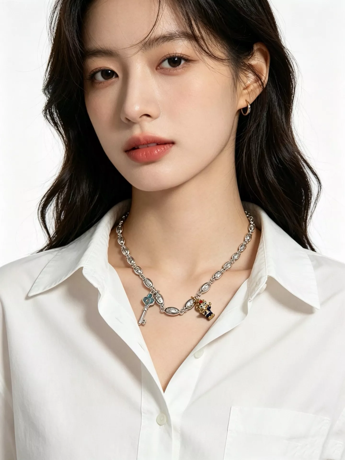 티파니앤코 빈티지 무드 실버 체인 목걸이 상세 이미지 9