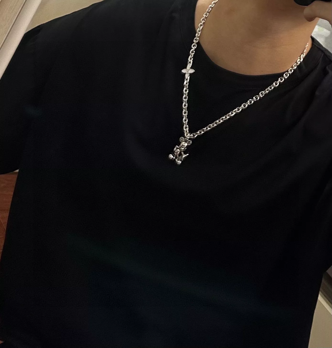 루이비통 빈티지 무드 체인 목걸이 상세 이미지 9