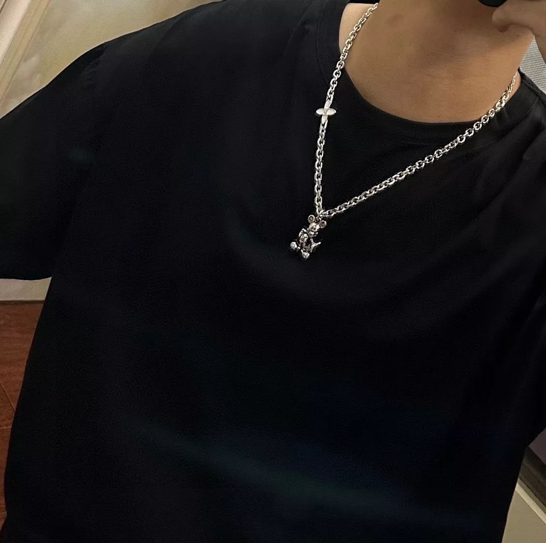 루이비통 빈티지 무드 체인 목걸이 상세 이미지 6