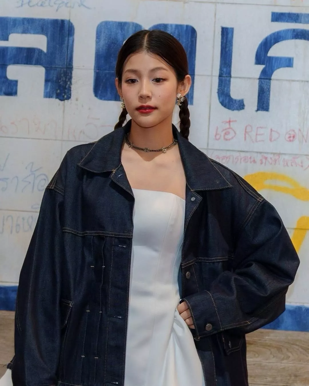 샤넬 투명 리본 드롭 이어링 상세 이미지 21
