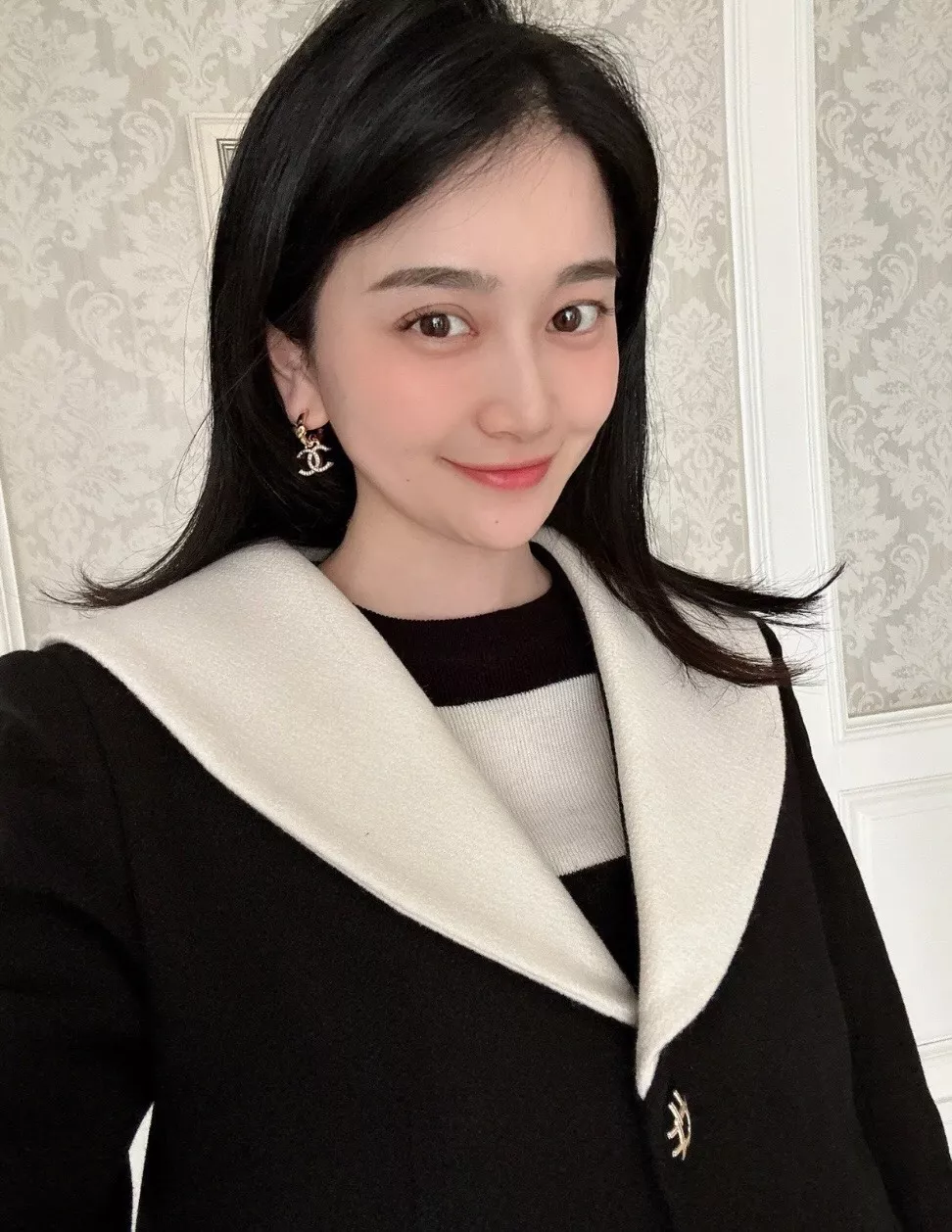 샤넬 하트 장식 드롭 귀걸이 상세 이미지 19