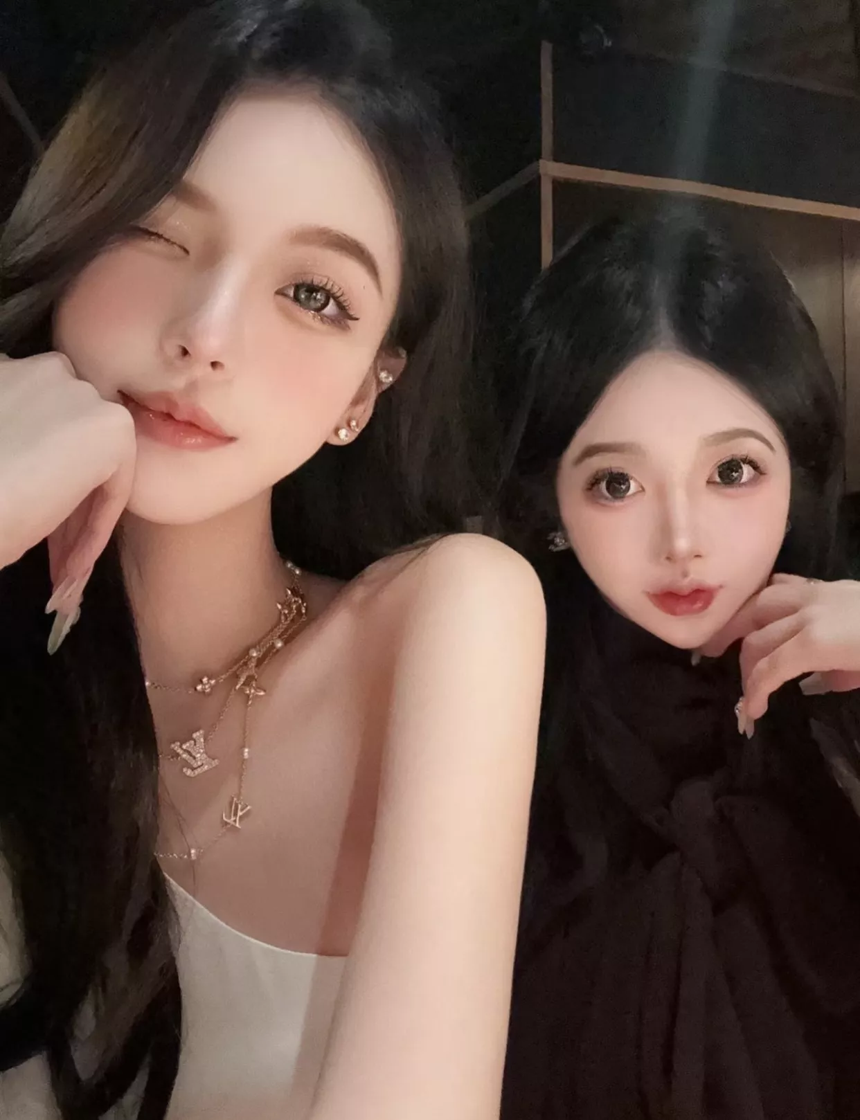 루이비통 플라워 롱 체인 목걸이 상세 이미지 8