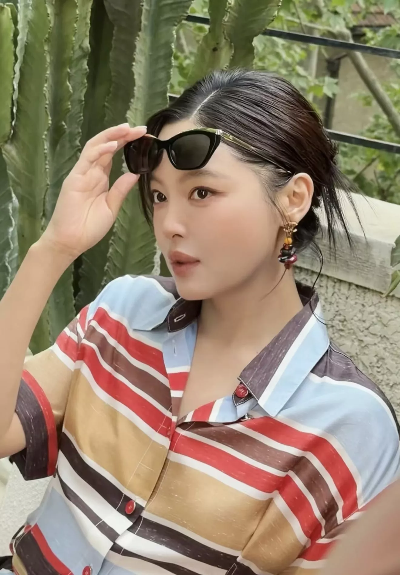 샤넬 컬러 타워 비즈 크리스마스 트리 귀걸이 상세 이미지 15