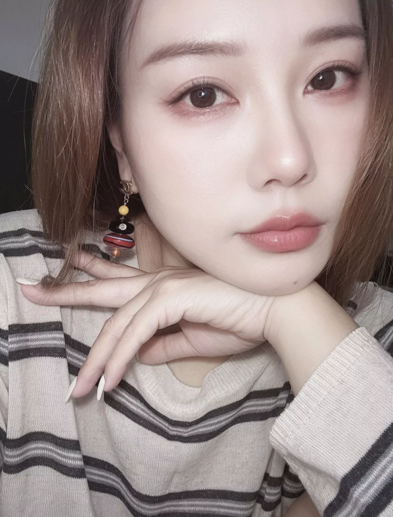 샤넬 컬러 타워 비즈 크리스마스 트리 귀걸이 상세 이미지 27