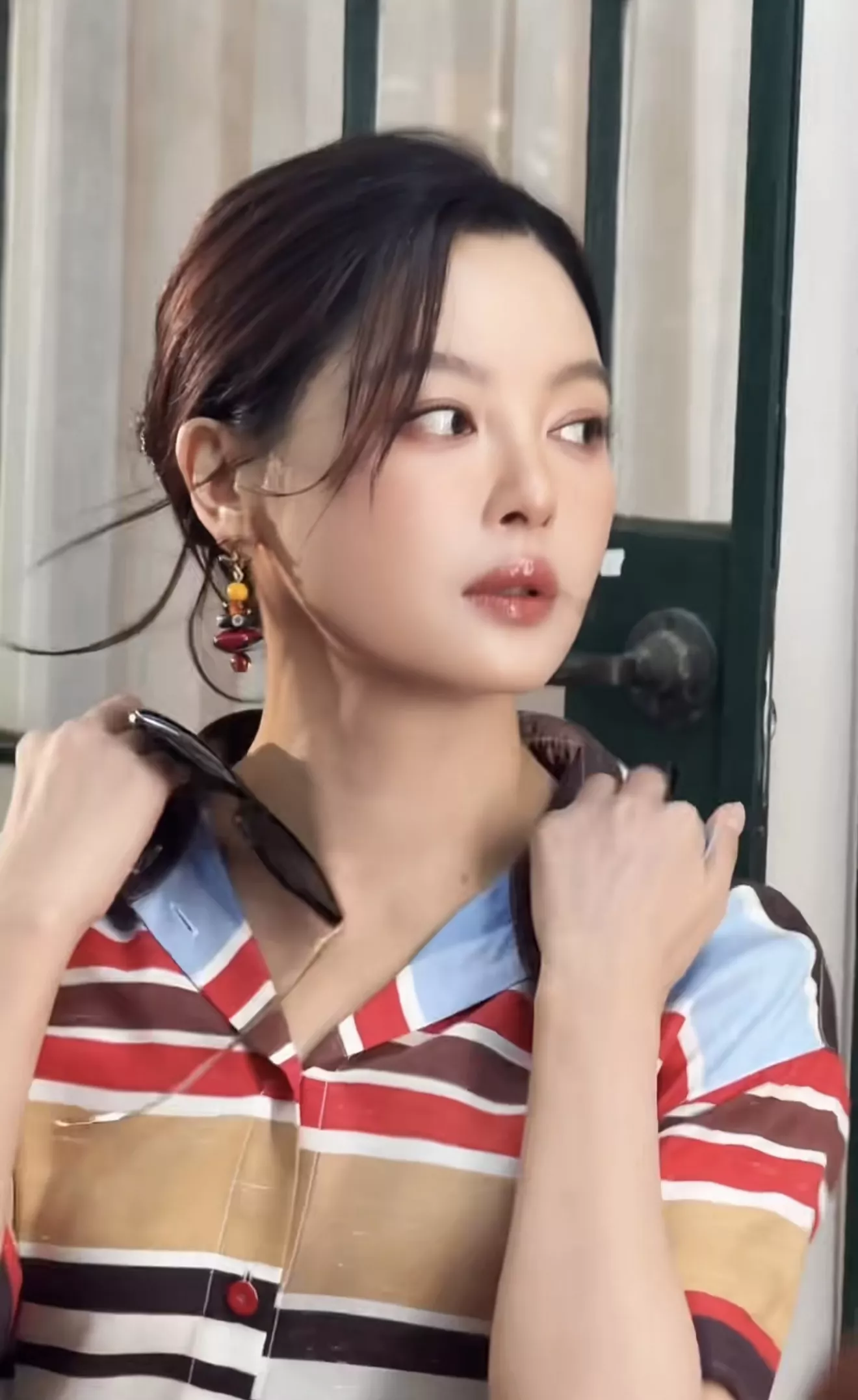 샤넬 컬러 타워 비즈 크리스마스 트리 귀걸이 상세 이미지 11