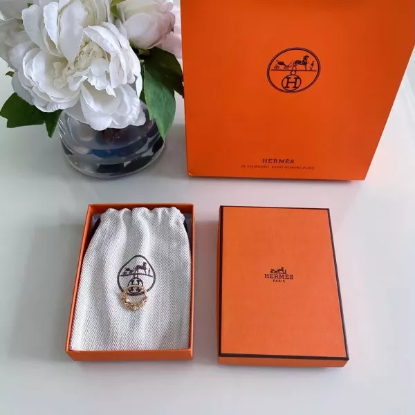 에르메스 돼지코 모티브 링
