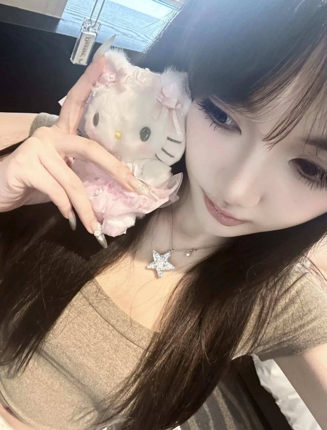 샤넬 스타 장식 아크릴 목걸이 상세 이미지 39