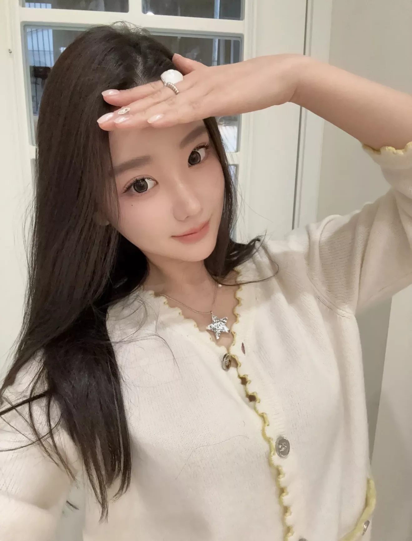 샤넬 스타 장식 아크릴 목걸이 상세 이미지 30