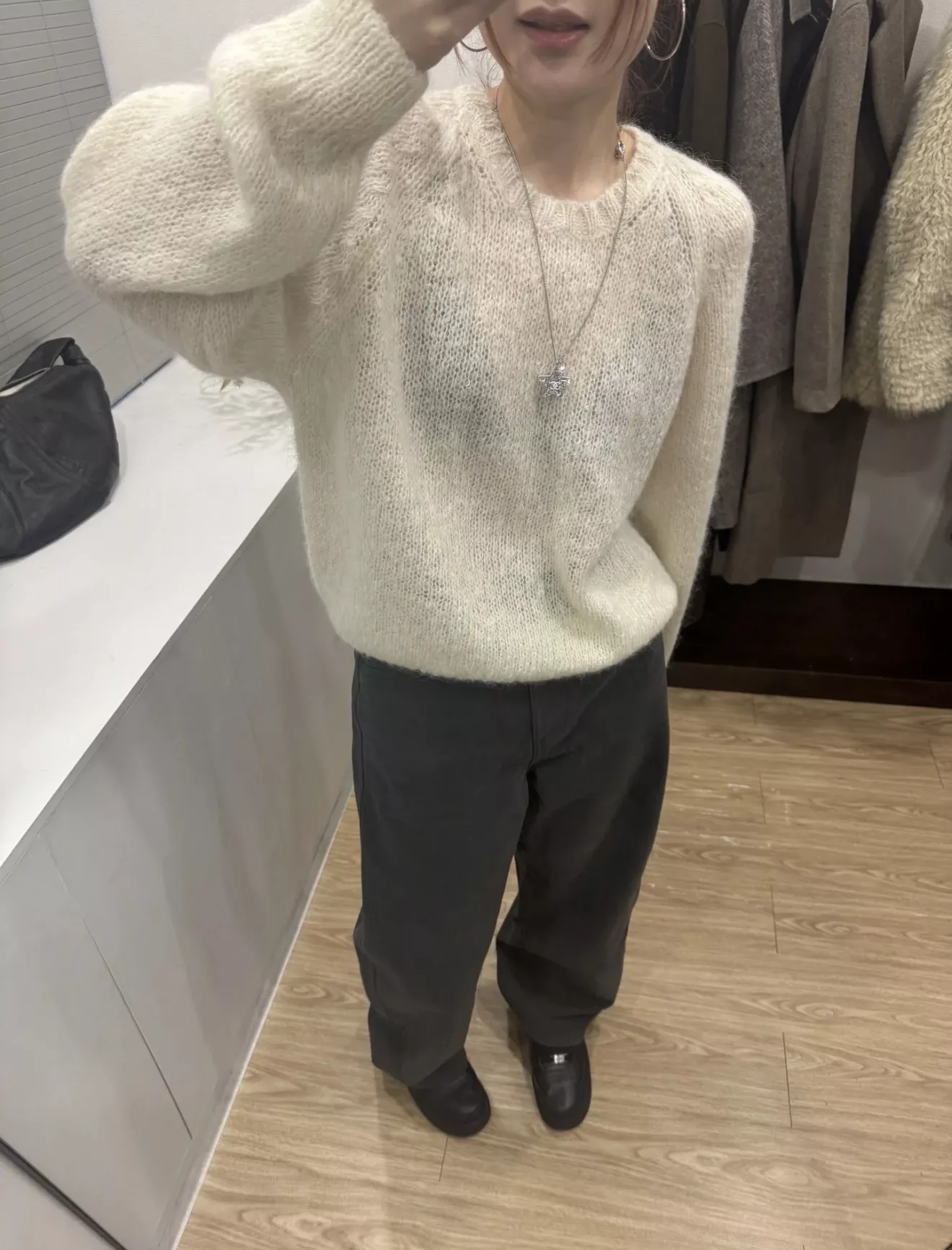 샤넬 스타 장식 아크릴 목걸이 상세 이미지 14