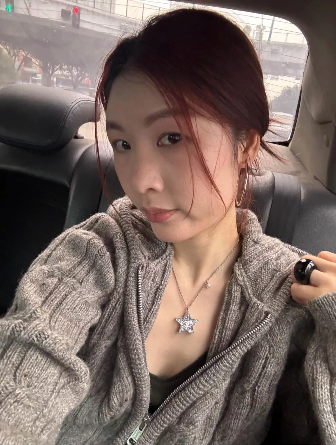 샤넬 스타 장식 아크릴 목걸이 상세 이미지 21