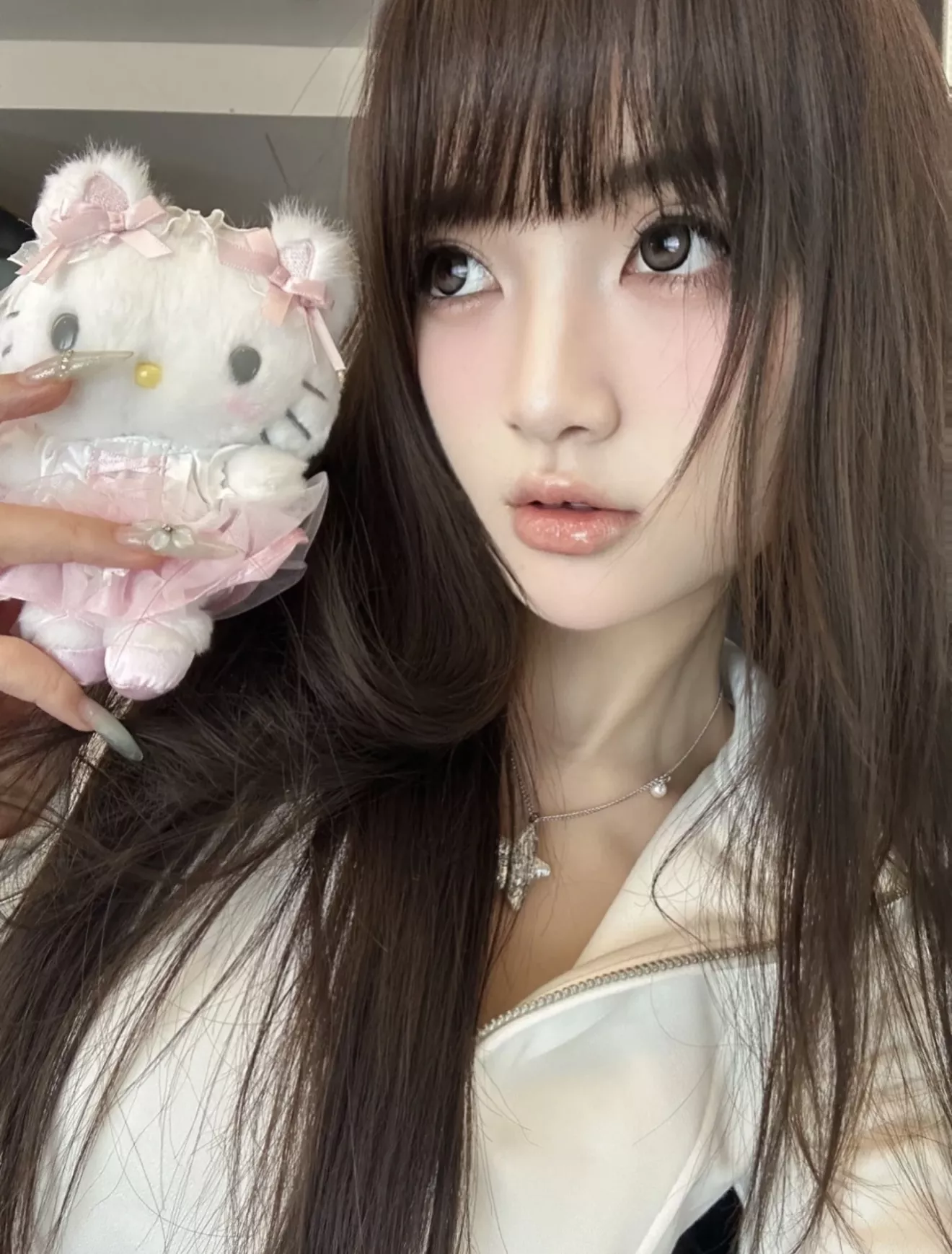 샤넬 스타 장식 아크릴 목걸이 상세 이미지 38