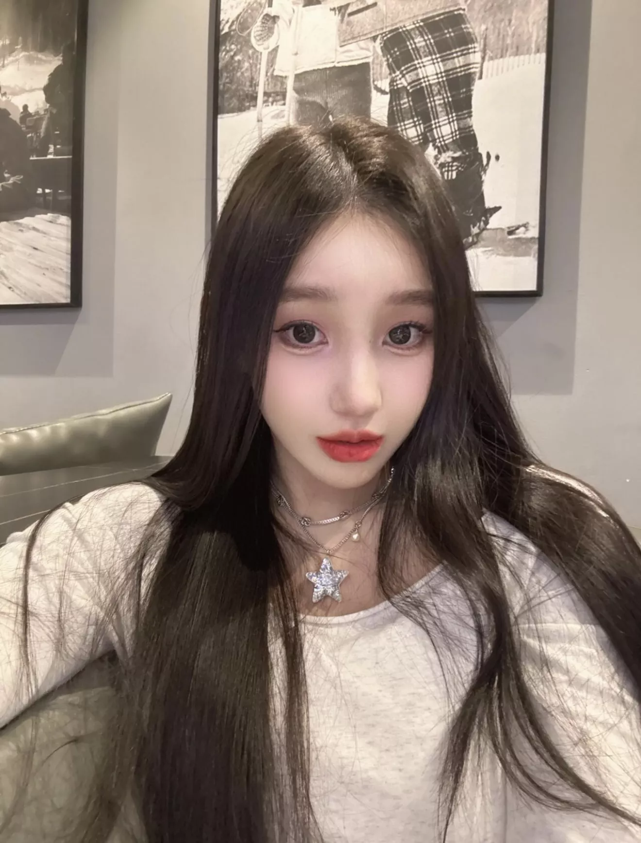 샤넬 스타 장식 아크릴 목걸이 상세 이미지 31